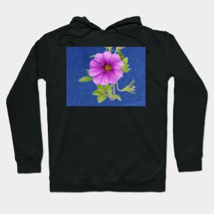 Rabat Morocco for this purple morning glory bloom Hoodie